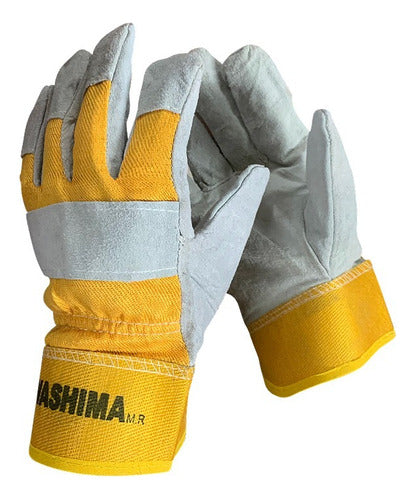Guantes de carnaza Kawashima GKM
