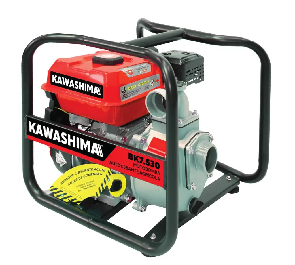Bomba potente 3" 7.5 HP aluminio 25 m 60 m³/h Kawashima BK7.530
