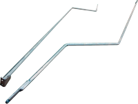 Kit barra de seguridad placa de empuje Parazzini MZSGTSM020100000