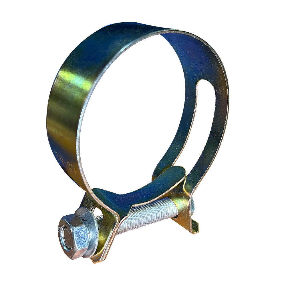 Abrazadera 4" acero galvanizado 32 mm de ancho x 1.5 mm de espesor - caja con 100 piezas Parazzini MG4