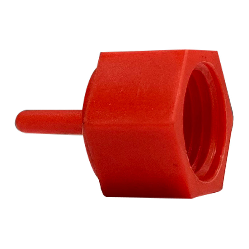 Aguja plástica para manometro 1/4" (rosca macho) - bolsa con 100 piezas Parazzini SG0114