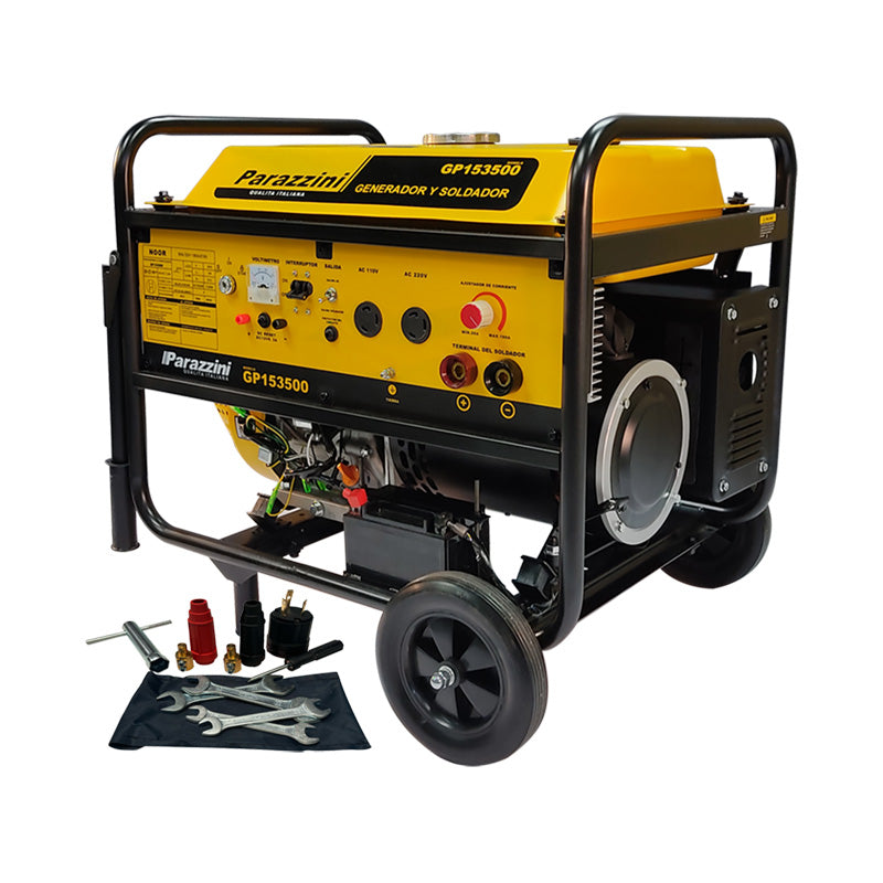 Generador Soldador 16 hp encendido electrico 8000 W Parazzini GP153500