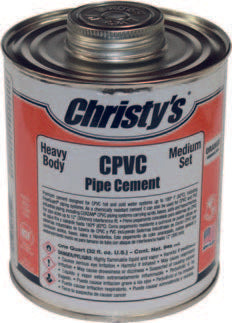 Cemento christys cpvc 1 L Ryobi RHOCPVCQT12