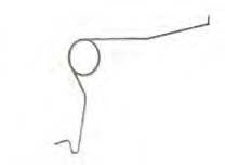 Resorte gatillo compatible Husqvarna Compatible Husqvarna 03-704