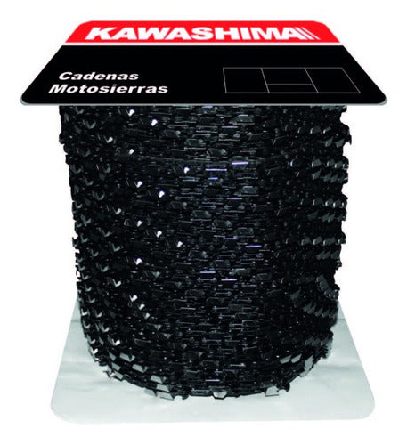 Rollo de Cadena 1635 Eslabones Paso 3/8 Grande Kawashima FC-A-050-100R