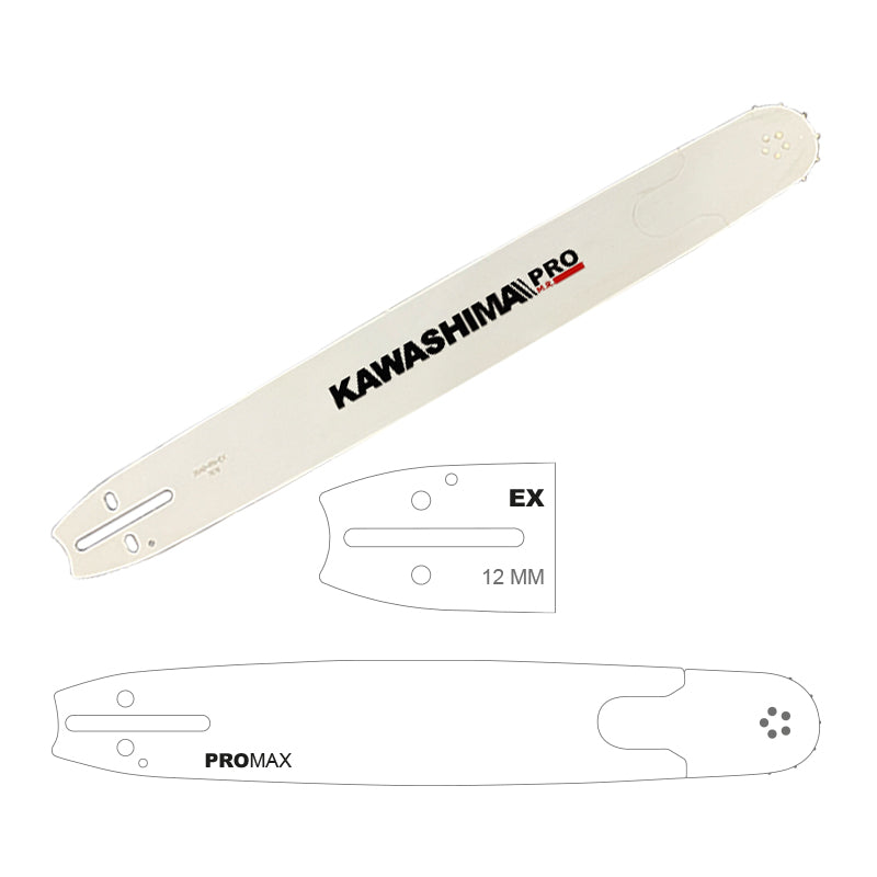 Barra 20 pulg. 3/8 .058 Kawashima 20A8-RN-EX