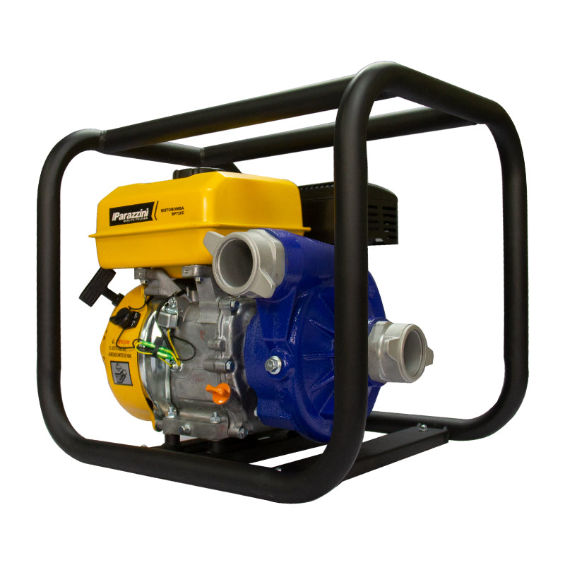 Motobomba 7 hp 4 tiempos ohv centrifuga 2 pulg Parazzini BP720C