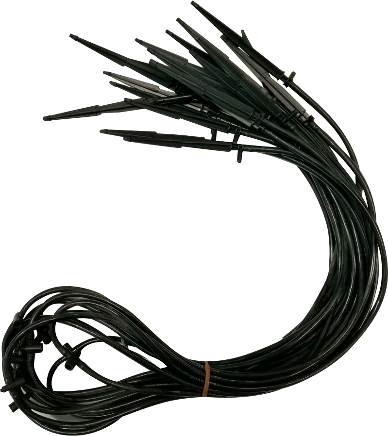 Doble estaca gotero 18 lts/hr Tipo C 10cm Bolsa 10 piezas uso exclusivo agricola Parazzini 2121