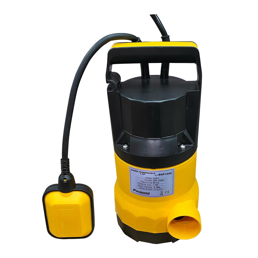 Bomba sumergible 1 HP Parazzini BSP1200