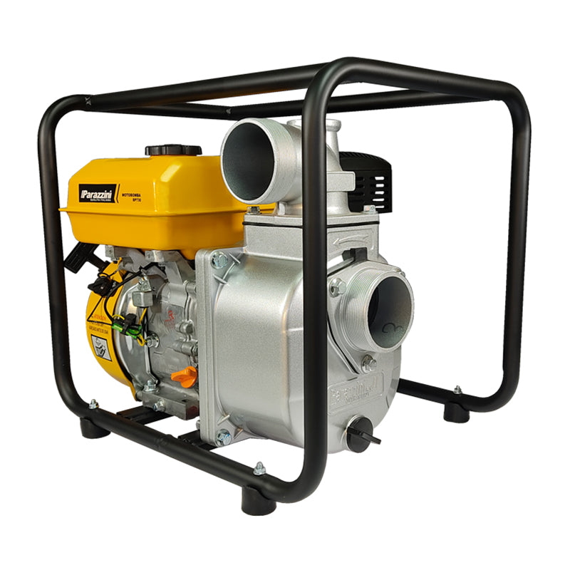 Motobomba 7 hp 4 tiempos ohv autocebante 3 pulg Parazzini BP730