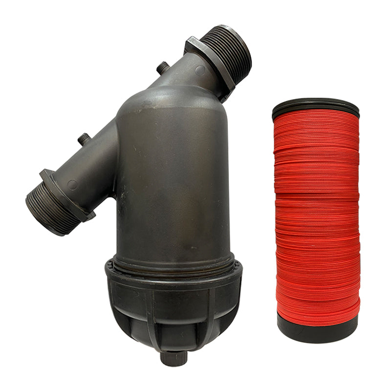 Filtro de discos 3/4" 120 mesh (rosca macho NTP) - 1 pieza Parazzini 1725D120MNT