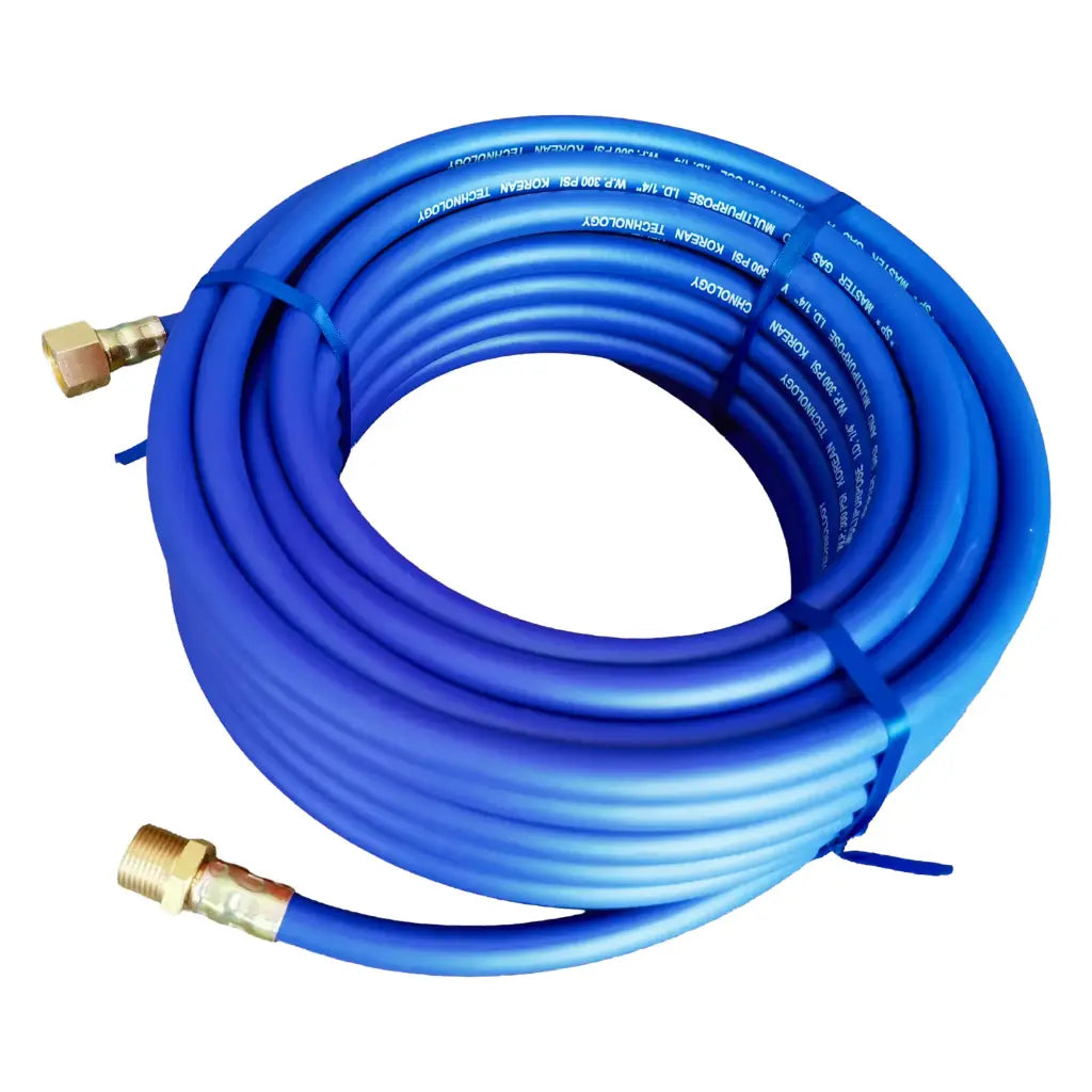 Manguera De Pvc Para Compresor, 15 M X 1/4 Power Hunt MCOMP15M1/4 - Bioaplicaciones