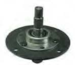 Mandril plato 40 pulg. diam. 25.4 mm, H=139 mm MTD 03-025