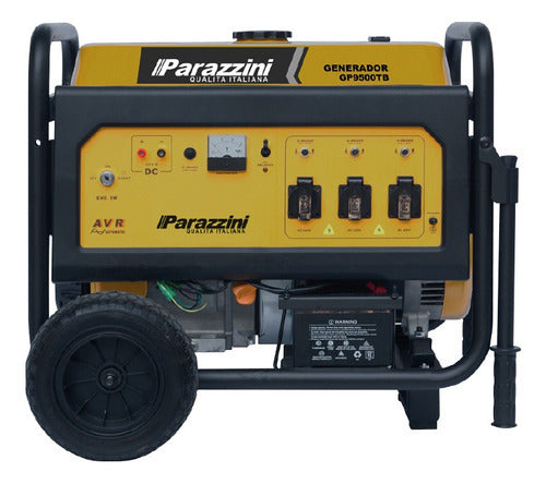 Generador 17hp encendido electrico 9500 W Parazzini GP9500TB