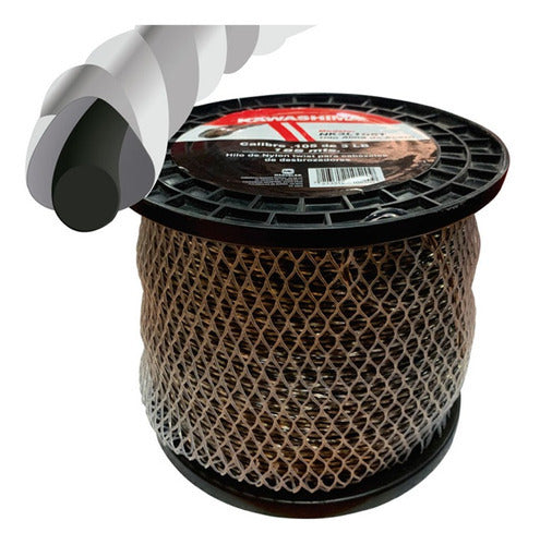 Hilo nylon 0.130pulg 3.30mm x 119mts twist Kawashima NK3L130T