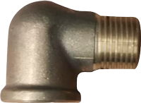 Codo de conexion valvula seguridad Parazzini GMB215-02