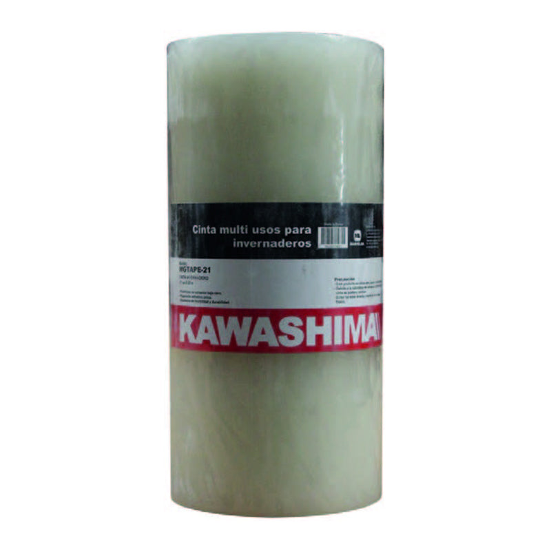 Rollo de cinta para parchado de plasticos de invernadero 21 cm x 20 m Cont: 1 pieza Kawashima MGTAPE-21