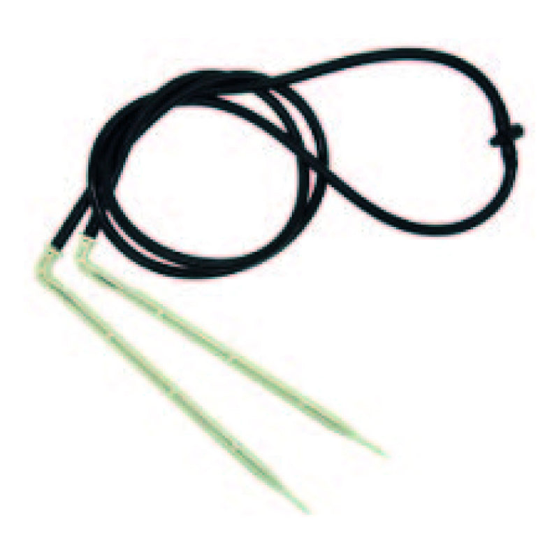 Spider con distribuidor de 2 salidas: microtubo 4 mm x 50 cm + estaca lisa de 15 cm de largo (2.2 lph) - bolsa con 10 piezas Parazzini 21522