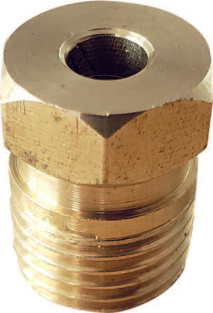 Boquilla primaria de bronce 1/4" - bolsa con 5 piezas Parazzini LMB-1-4