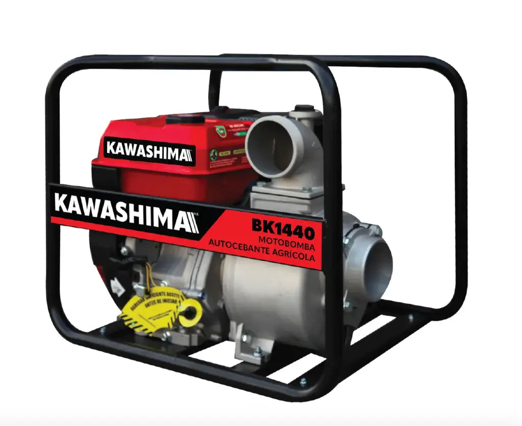 Bomba agricola 4" 14 HP aluminio 27 m 85 m³/h Kawashima BK1440