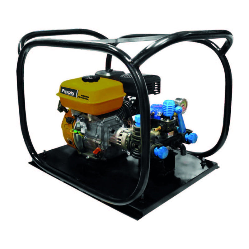 Parihuela 5.5hp bomba poly 2025VF con manguera 8.5 mm Bertolini PBPOLY2025RT4.1K