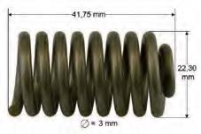 Resorte compatible  Oleo-Mac Compatible Oleo-Mac 03-617