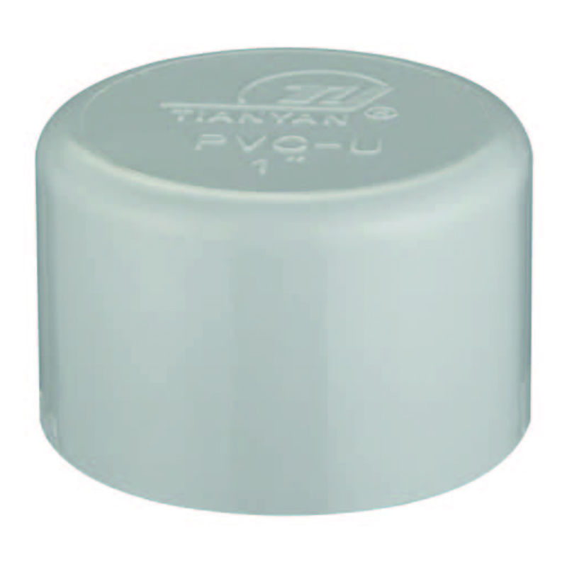 Tapa cementar 4" PVC cedula 40 (cementar) - caja con 45 piezas uso exclusivo agricola Parazzini M1204C