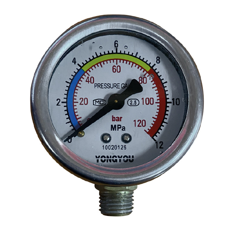 Manometro 100 psi Parazzini 25-75