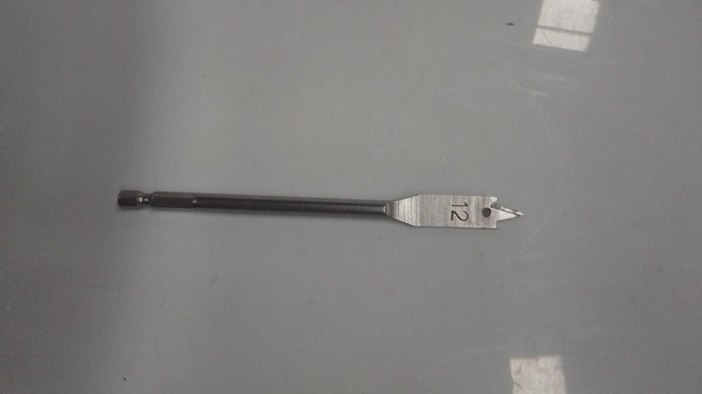 Flat Wood Bit 12 mm Universal NERMP12150