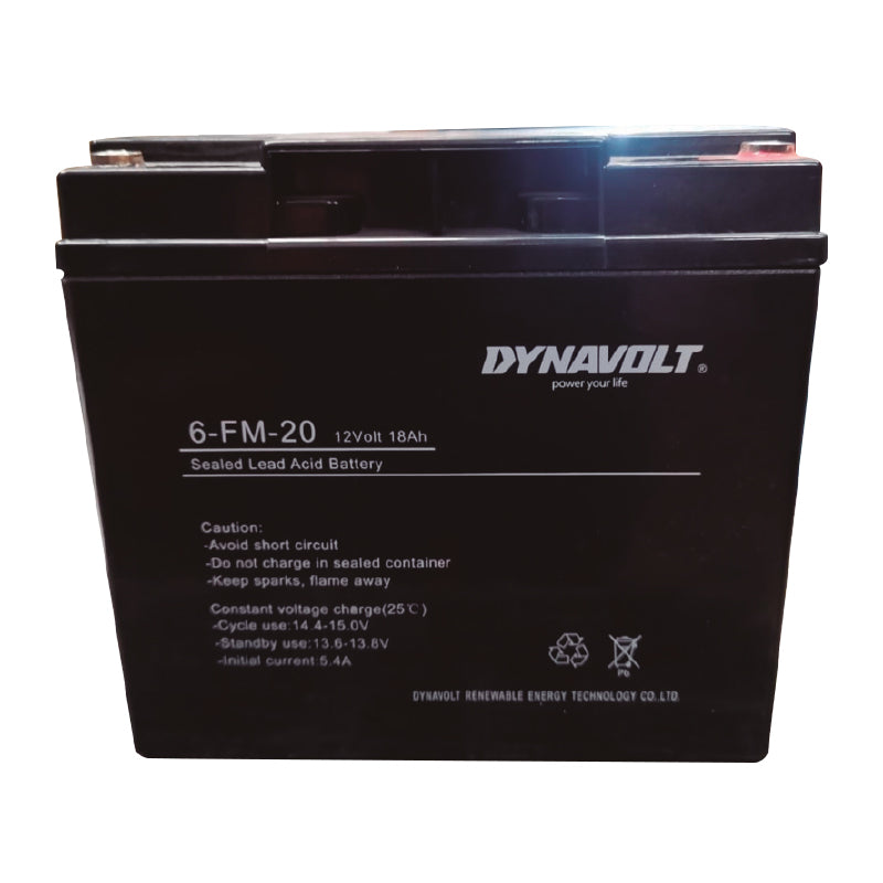 Bateria 18Ah Parazzini 6-FM-20