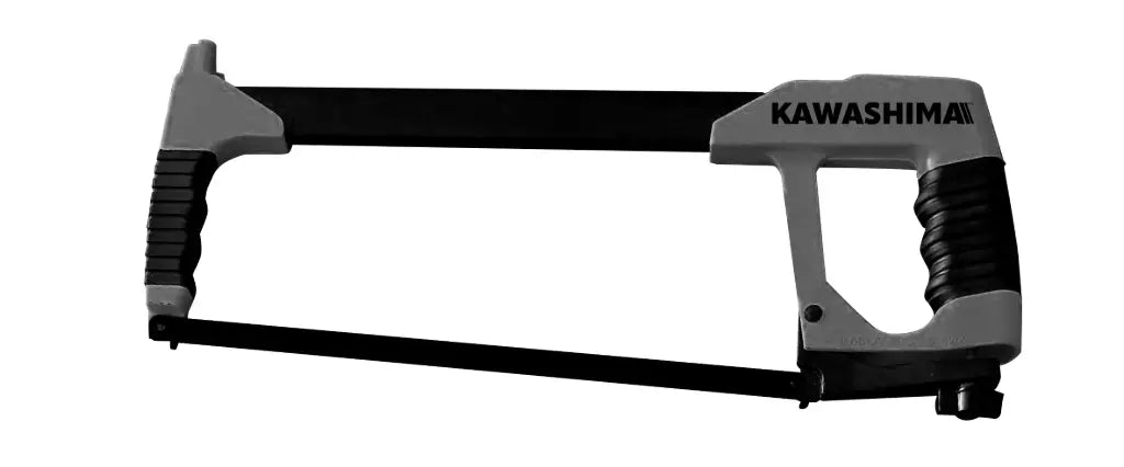 Sierra de arco profesional reforzada. Longitud total: 13.78 plg. Peso: 0.62 kg. Kawashima SKT-12PRO