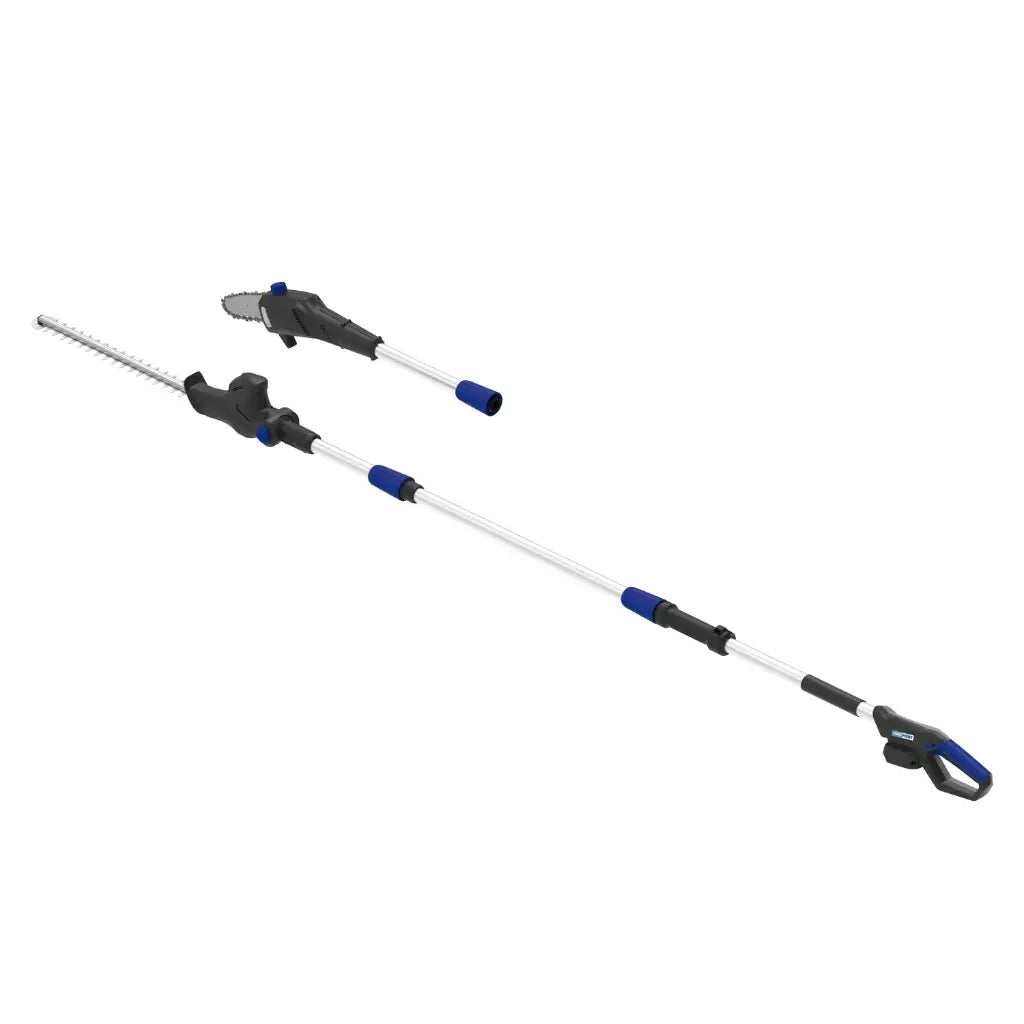 Motosierra Multifuncional electrcia 20V 2 en 1: Cortasetos + Sierra de Poste Power Hunt MT-PHE