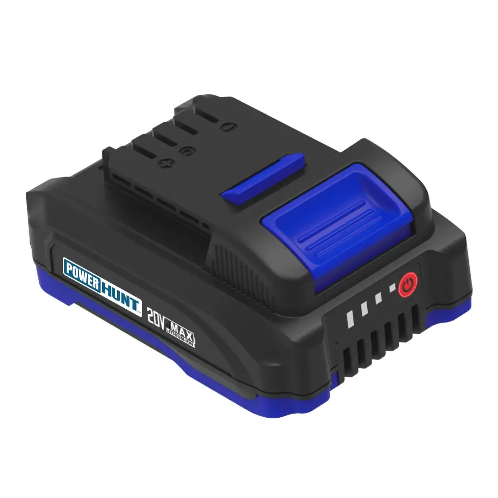 Batería De Iones De Litio 20V – 2Ah | Compacta y Ligera Power Hunt BAT-2AHM