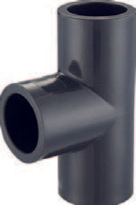 Tee 4" PVC cedula 80 (cementar) - 1 pieza uso exclusivo agricola Parazzini S0404