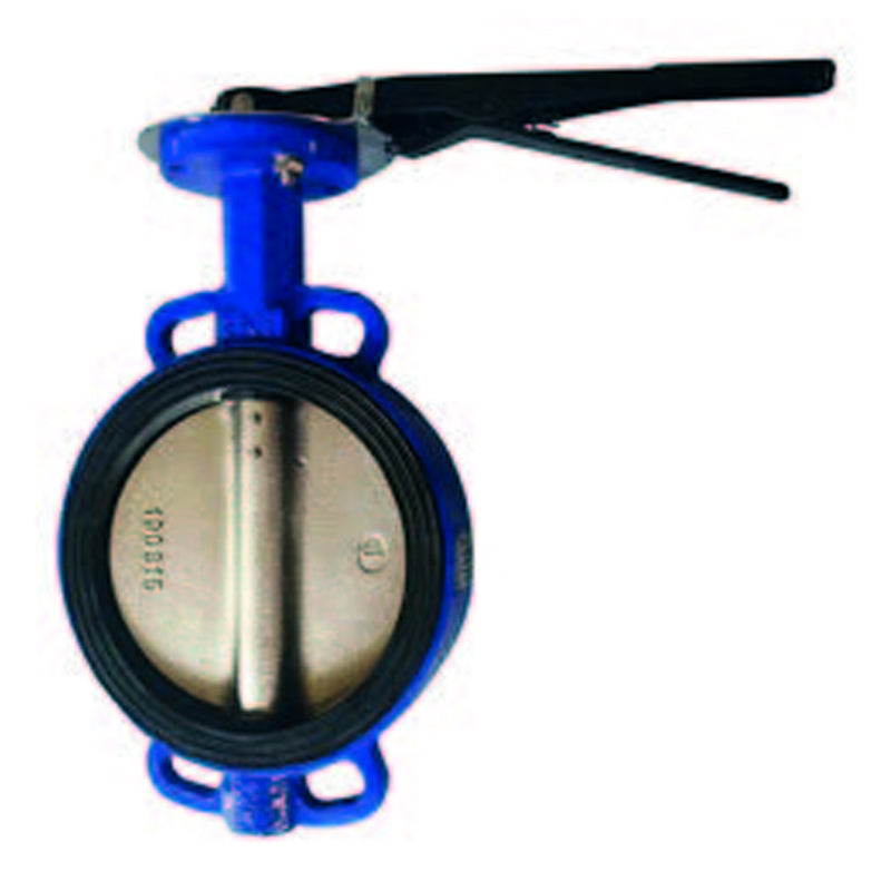 Valvula mariposa 8" metalica c/palanca - 1 pieza Parazzini DN08