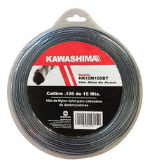 Hilo nylon 2.70mm x 15mts twist blister Kawashima NK15M105BT
