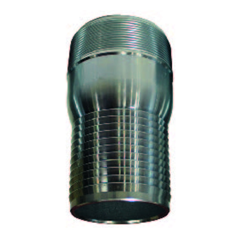 Niple roscado 4" de acero  - 1 pieza Parazzini KC4