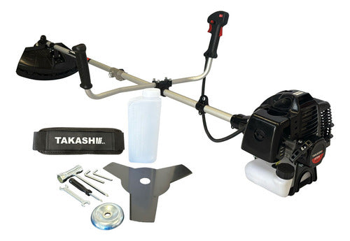 Desbrozador 52 cc Recto con cuernos Takashi DT52K