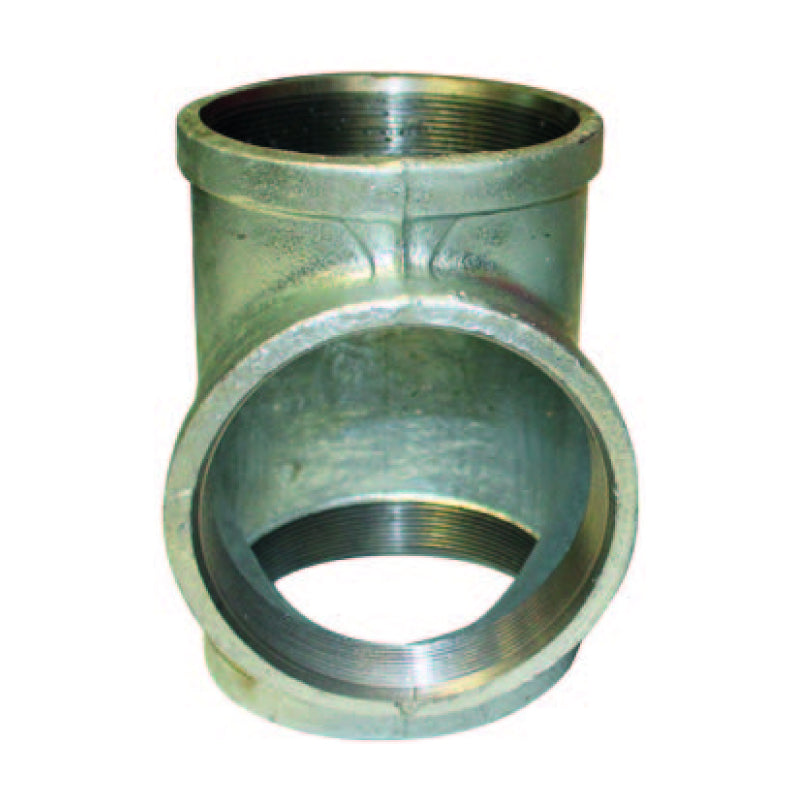 Tee 2" de acero (rosca BSP) - 1 pieza Parazzini T2