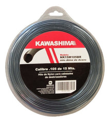Hilo nylon 2.70mm x 15mts redondo blister Kawashima NK15M105BR