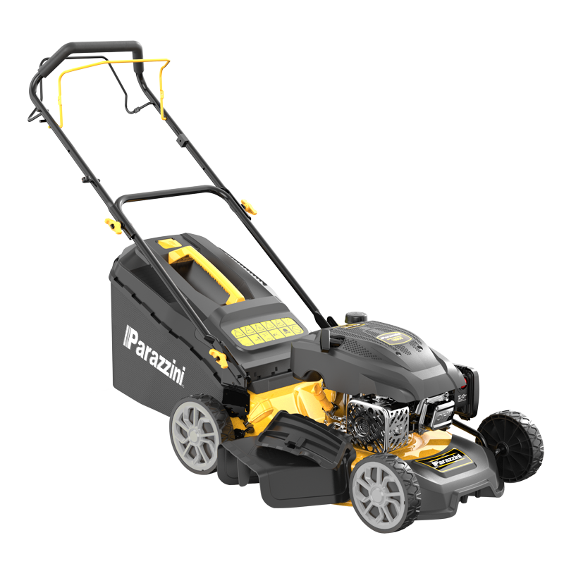 Podadora con tracción 190cc con cuchilla de 21" de corte con bolsa recolectora auto propulsada Parazzini Pro PP190TT