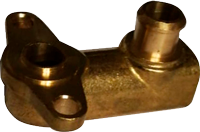 Conector metal doble succion Kawashima GX35AK-38-B