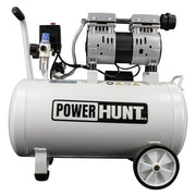 Compresor 50 lts doble conexión rapida con bomba libre de aceite Power Hunt CP50SA - Bioaplicaciones