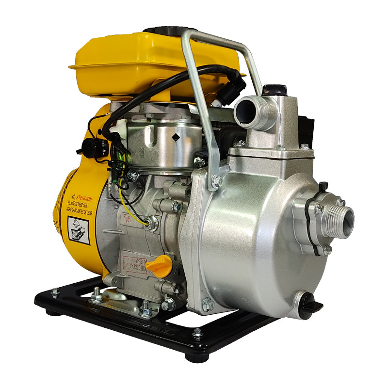 Motobomba 2.5 hp 4 tiempos ohv autocebante 1 pulg Parazzini BP2.510