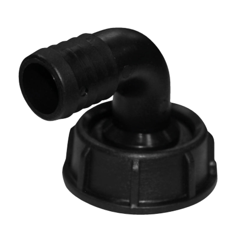 Conexion 90 pulg. en polipropileno con tuerca de mariposa kit de ajuste 90 grados D.25-G Rosca 1 1/2 pulg. Bertolini 245344973