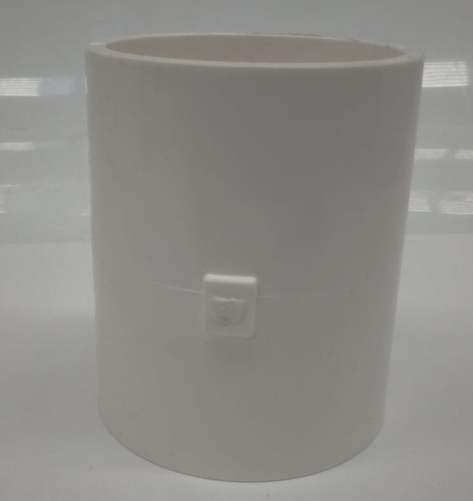 Cople TOP 2" PVC cedula 40 (cementar) - caja con 50 piezas Parazzini TOPM0402