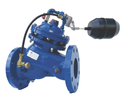 Válvula automática de control  con piloto flotador remoto 250 CWP Marca RUD Fig. D224-FL de 16"