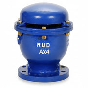Válvula de admisión y expulsión de aire de hierro dúctil 250 CWP Marca RUD FIG. DAX de 2"