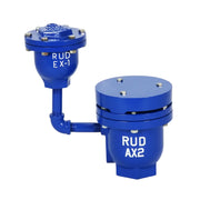 Válvula de admisión y expulsión de aire combinada con eliminadora de aire de hierro dúctil 250 CWP Marca RUD FIG. DAXDEX de 1/2"