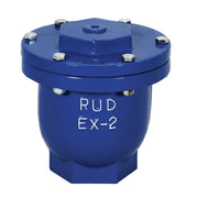 Válvula eliminadora de aire de hierro dúctil 250 CWP Marca RUD FIG. DEX de 1/2"